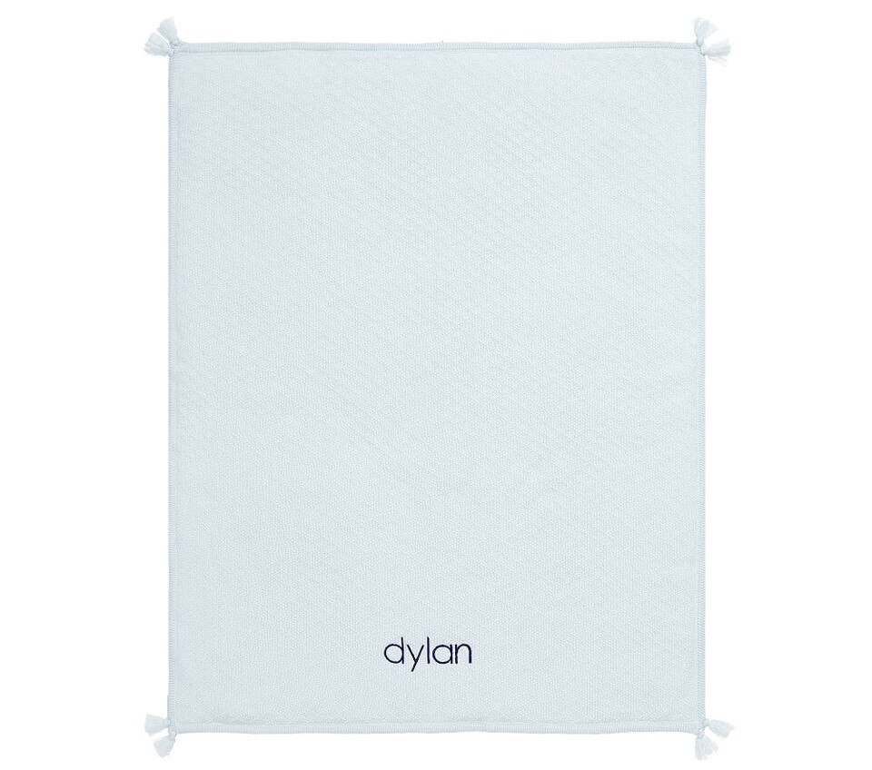 Luxe Knit Sherpa Baby Blanket Pottery Barn Kids AU